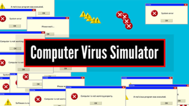 لعبة Computer Virus Simulator